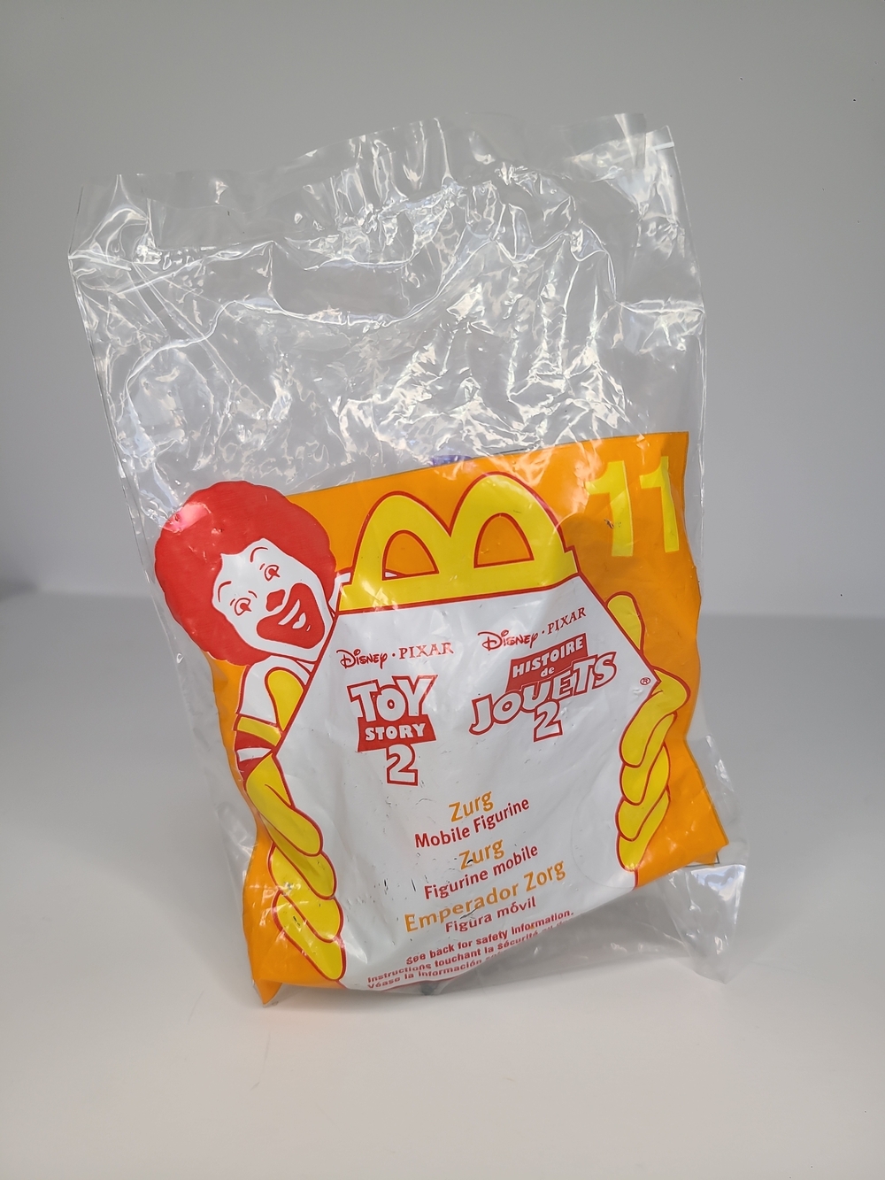 McDonald's Toy Story 2 Zurg Mobile - Yellow, Red